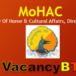 MoHCA Job Vacancy Announcement 2022